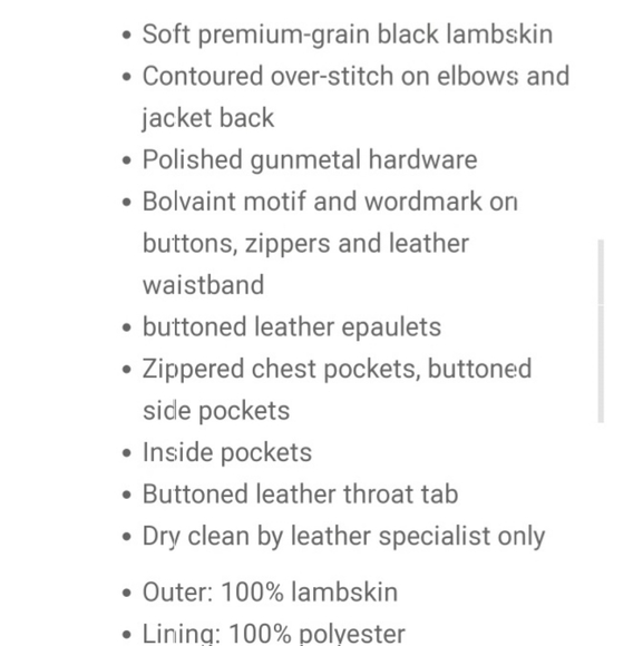 Bolvaint Adelais☆BLACK LUX LAMB LEATHER - Picture 10 of 10